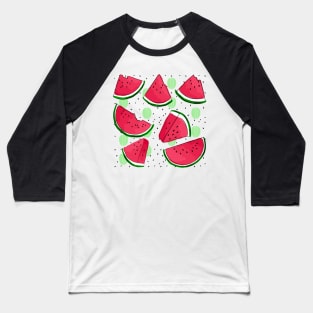 Watermelons Baseball T-Shirt